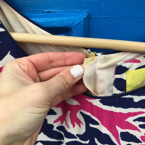 Floral Anthropologie Dress, 4Petite - Picture 3 of 5